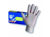 L : Latex disposable glove